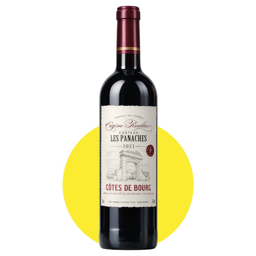 Вино "Eugene Reulier Chateau Cotes de Bourg" червоне сухе 0,75л 12,5%
