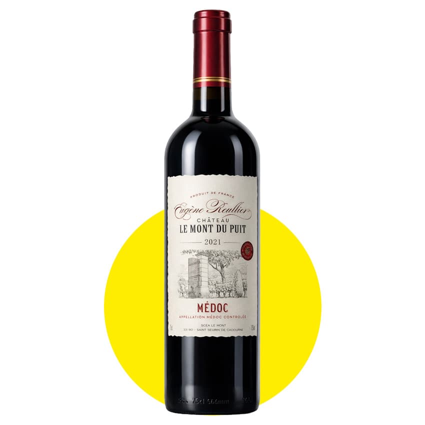 Вино "Eugene Reulier Chateau Mеdoc" червоне сухе 0,75л 12%