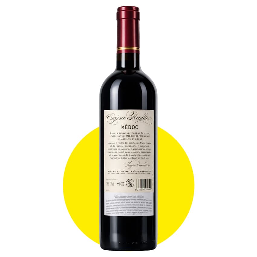 Вино "Eugene Reulier Chateau Mеdoc" червоне сухе 0,75л 12%