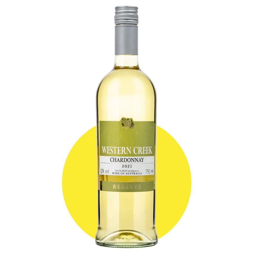 Вино "Western Creek Chardonnay" біле сухе 0,75л 12%