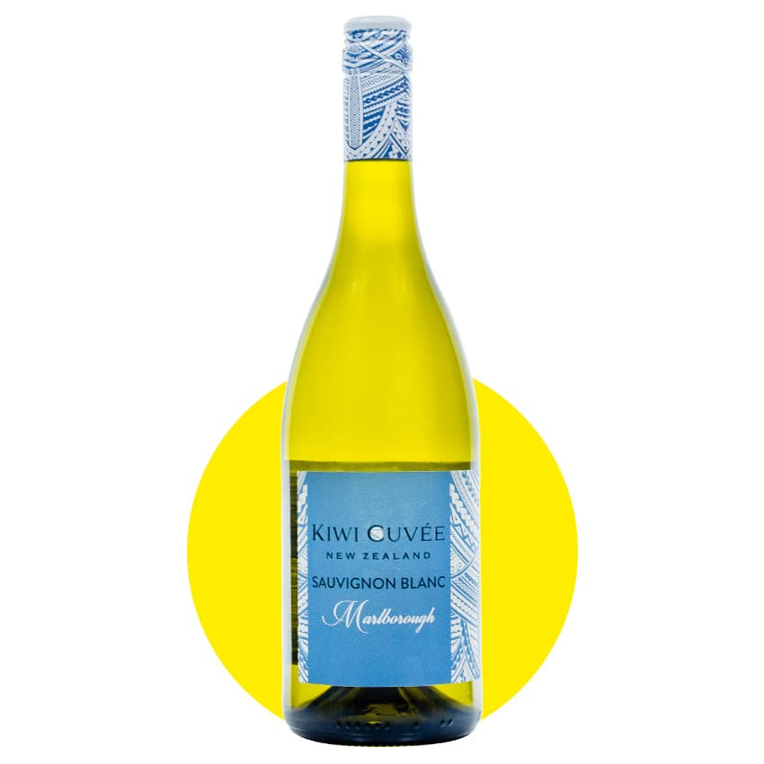 Вино "Kiwi Cuvee Sauvignon Blanc" біле сухе 0,75л 12%