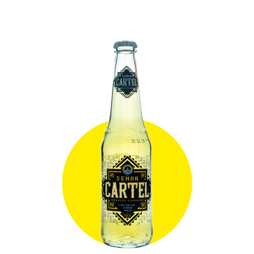 Пиво "Senor Cartel" світле 0,33л 4,6%