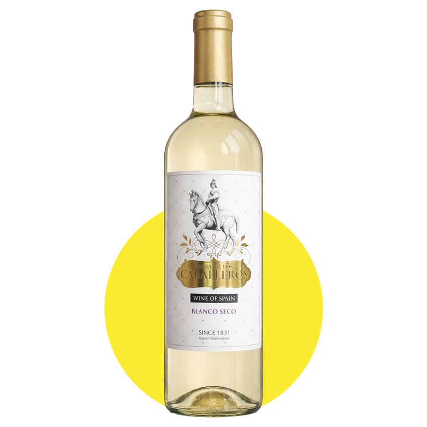 Вино "Masia De Los Caballeros Blanco Seco" біле сухе 0,75л 11%