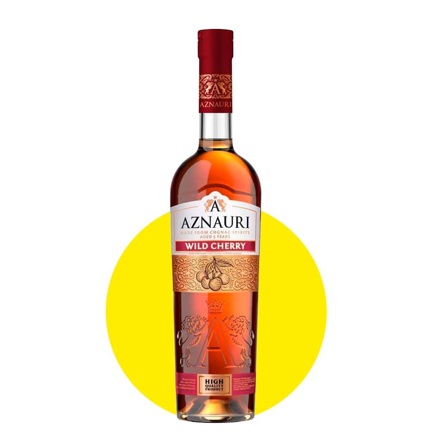 Напій алкогольний "Aznauri Wild Cherry" 5 років 0,5л 30%