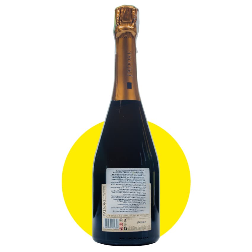 Вино ігристе "J'ADORE Sauvignon Blanc" біле напівсухе 0,75л 11,5%