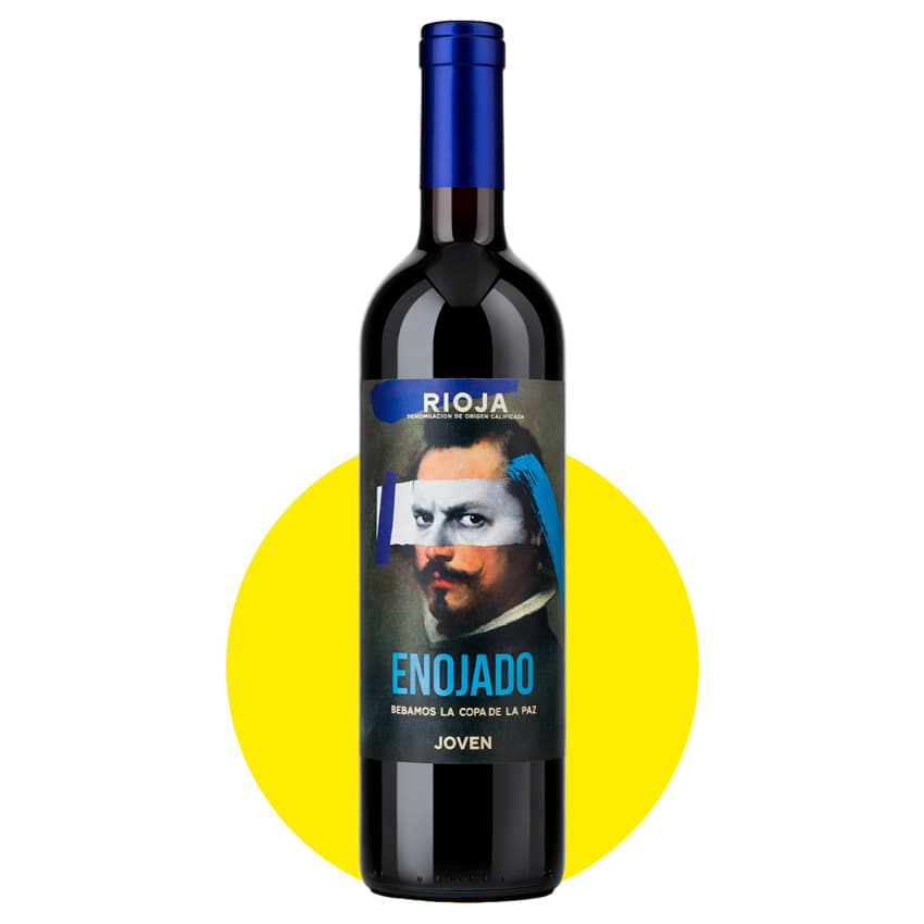 Вино "Enojado Tinto Joven Rioja" червоне сухе 0,75л 13%