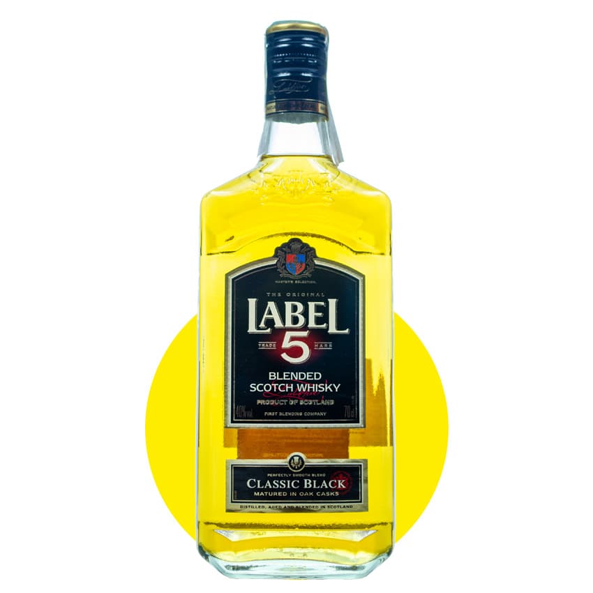 Віскі "Label 5 Classic Black" 0,7л 40%