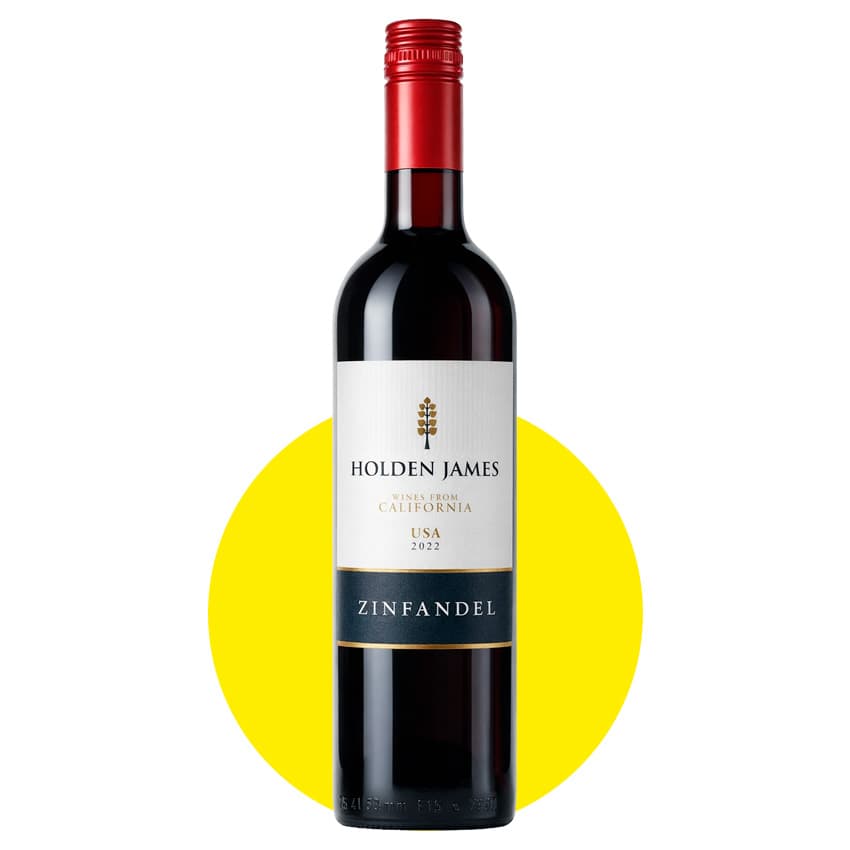 Вино "Holden James Red Zinfandel" червоне сухе 0,75л 13,5%