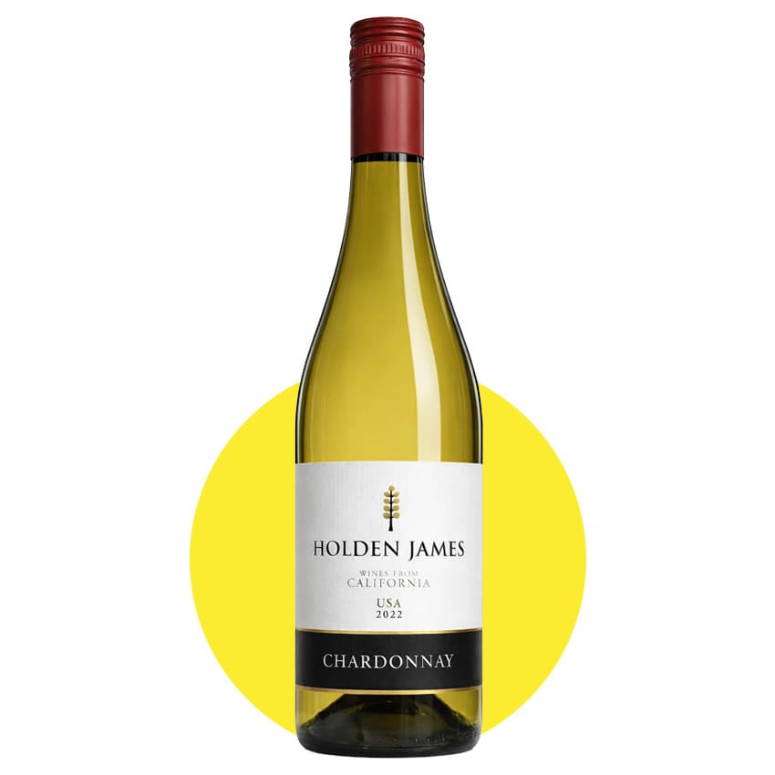 Вино "Holden James Chardonnay" біле сухе 0,75л 12,5%
