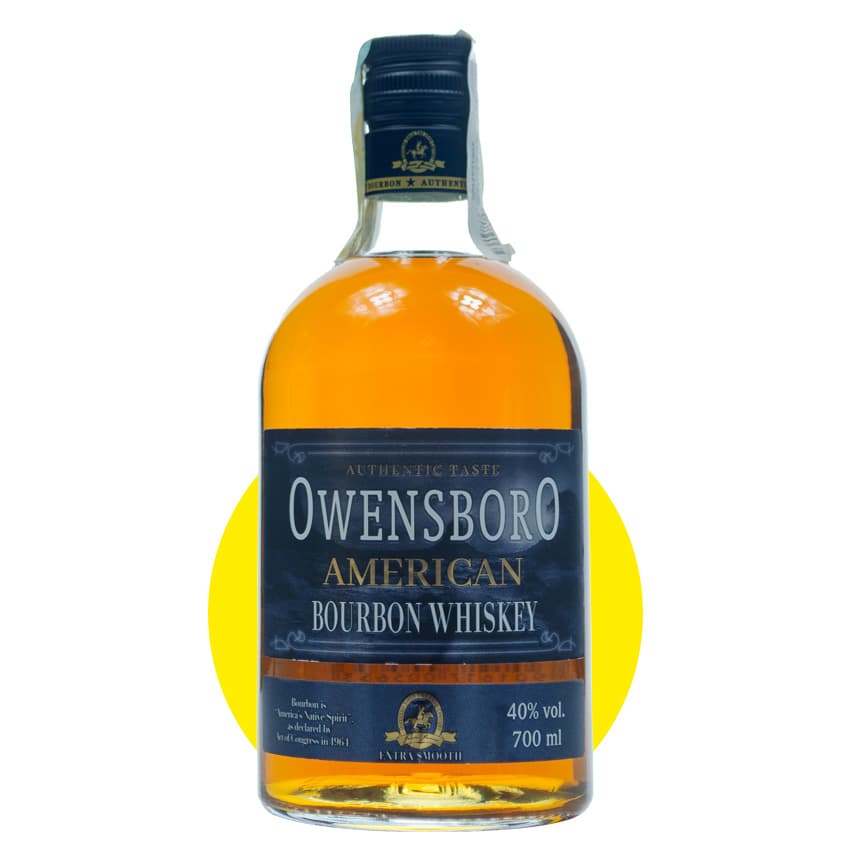 Бурбон "Owensboro Bourbon Whiskey" 0,7л 40%