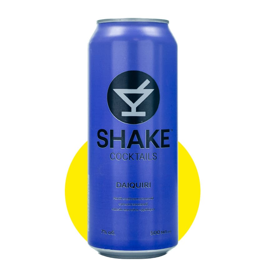Напій слабоалкогольний "SHAKE" Daiquiri 0,5л 7% з/б