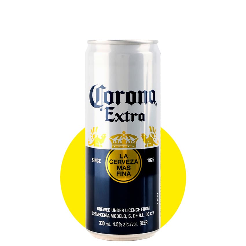 Пиво "Corona Extra" світле 0,33л 4,5% ж/б