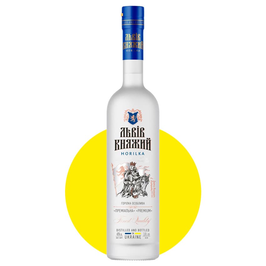 Горілка "Львів Княжий" PREMIUM 1л 40%