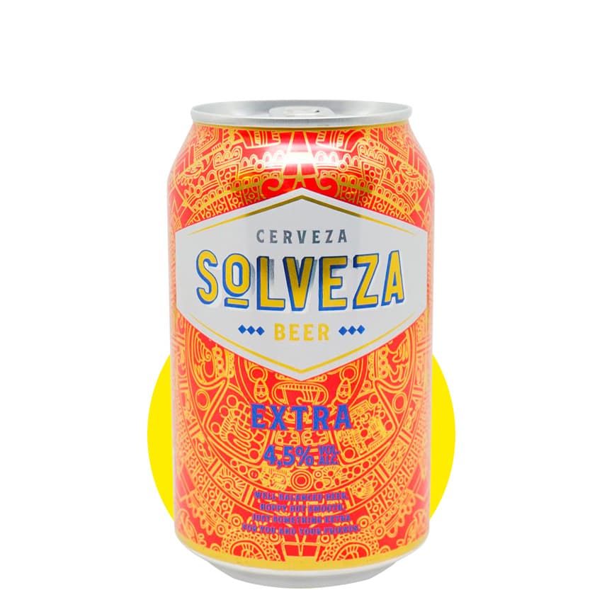 Пиво "Solveza Extra" світле 0,33л 4,5% ж/б