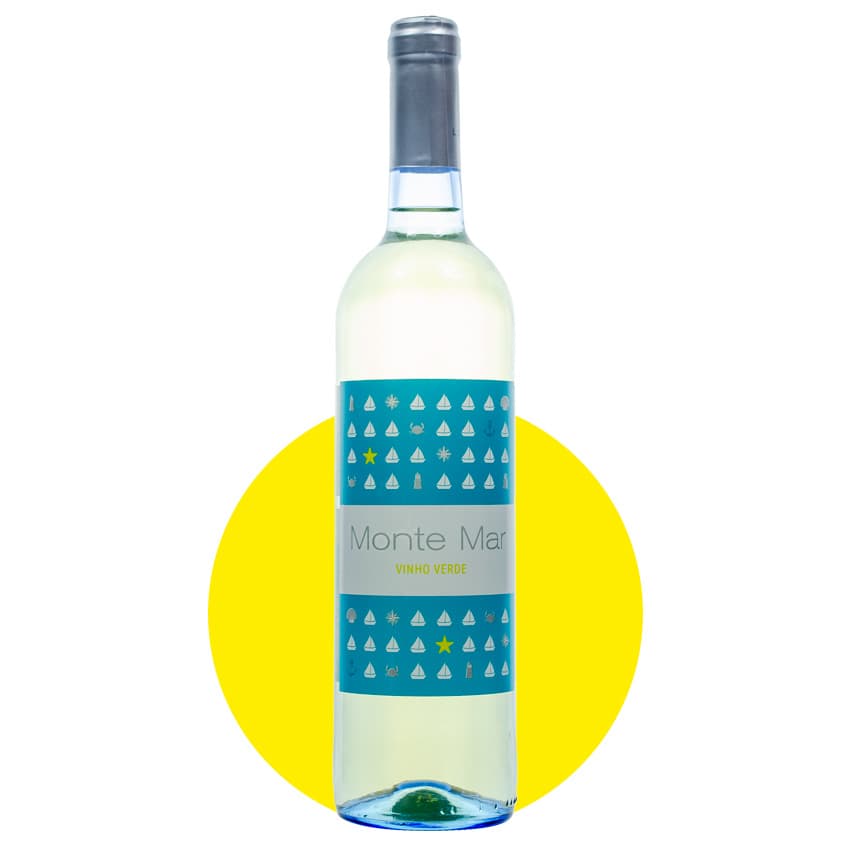 Вино "Monte Mar Vinho Verde" біле напівсухе 0,75л 10,5%