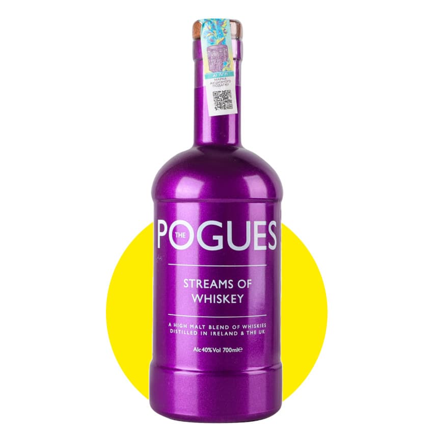 Віскі "The Pogues Streams of Whiskey" 0,7л 40%