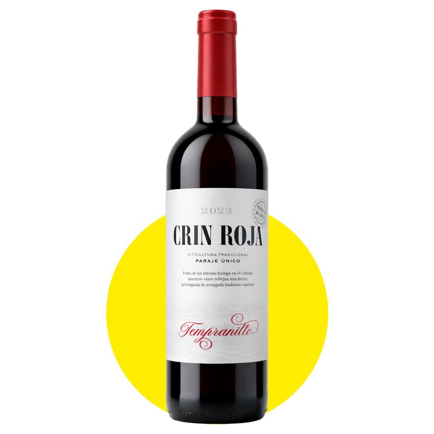 Вино "Crin Roja Tempranillo" червоне сухе 0,75л 13%