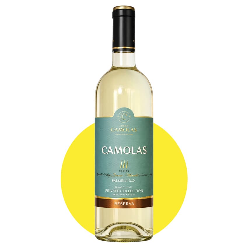 Вино "Camolas Private Collection Branco" біле сухе 0,75л 13%