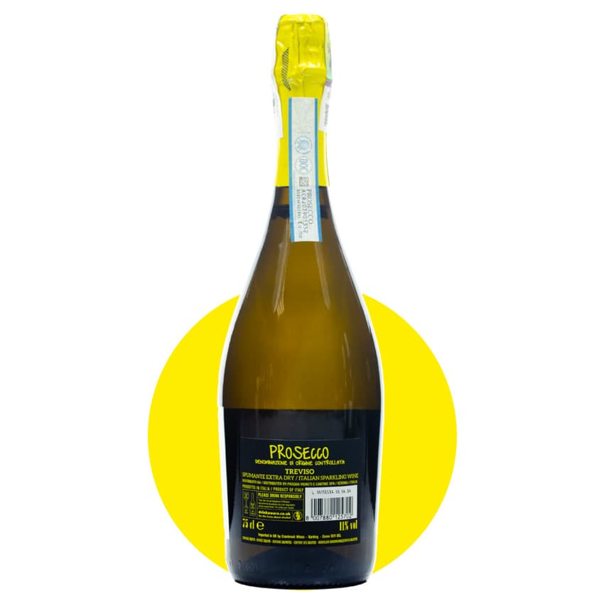 Вино ігристе "Pasqua Prosecco Spumante Extra Dry" біле сухе 0,75л 11%