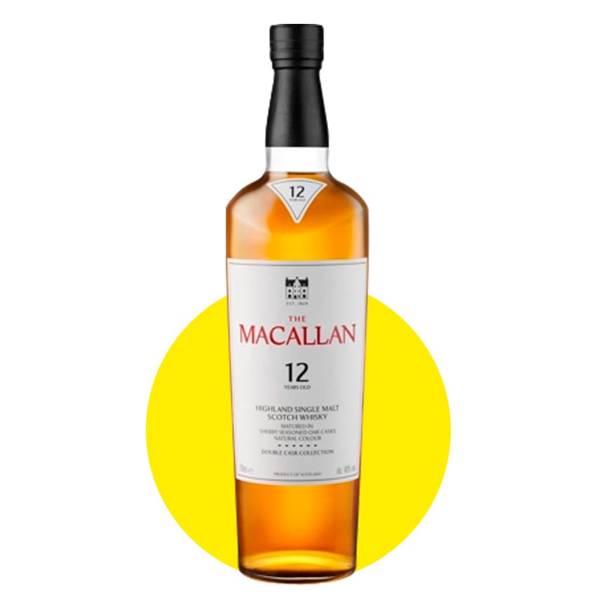 Віскі "The Macallan Double Cask" 12 років у подарунковій коробці 0,7л 40%