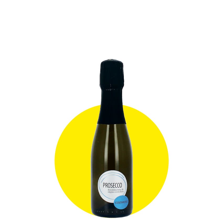 Вино ігристе "Costaross Prosecco Spumante Extra Dry" біле сухе 0,2л 11%