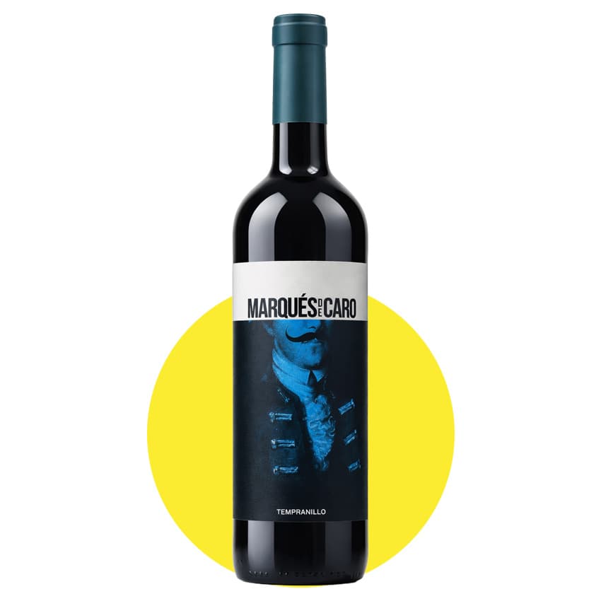 Вино "Marques de Caro Tempranillo" червоне сухе 0,75л 13%
