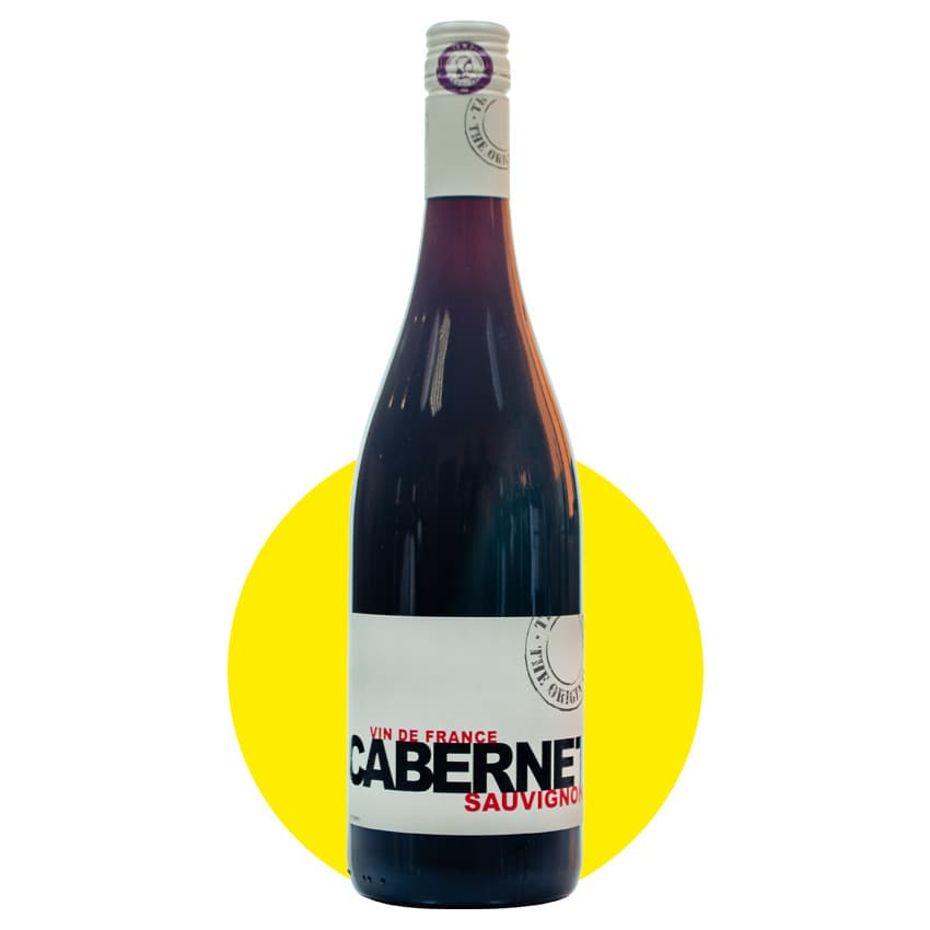 Вино "The Original Vin de France Cabernet Sauvignon" червоне сухе 0,75л 12,5%