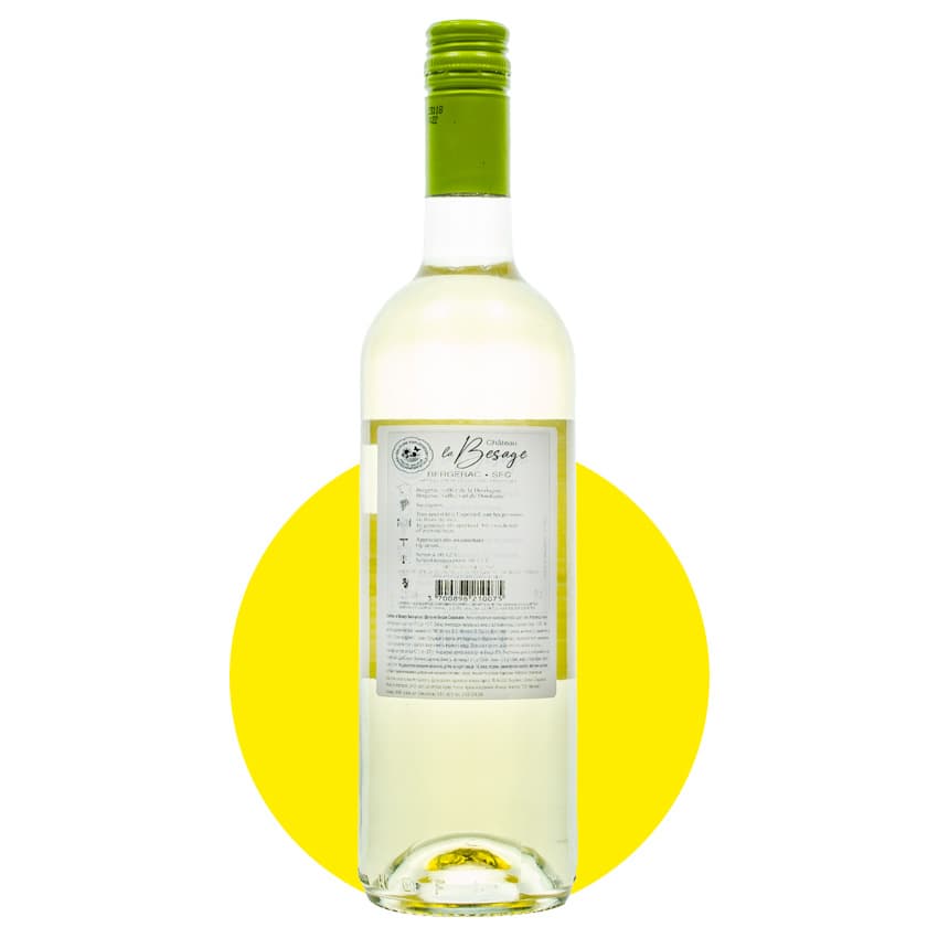 Вино "Chateau la Besage Sauvignon" біле сухе 0,75л 12,5%