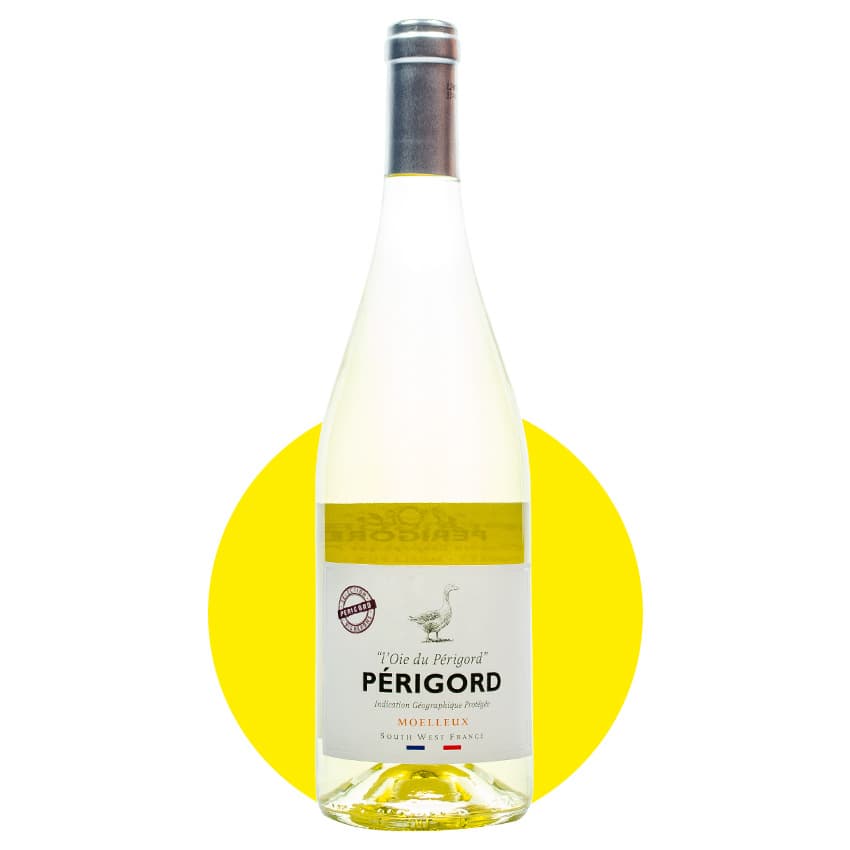 Вино "Oie Du Perigord Blanc Moelleux" біле напівсолодке 0,75л 11,5%