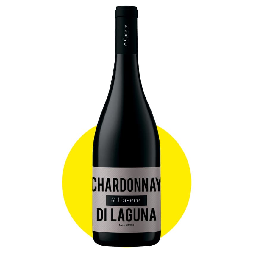 Вино "Casere Chardonnay Veneto" біле сухе 0,75л 12%