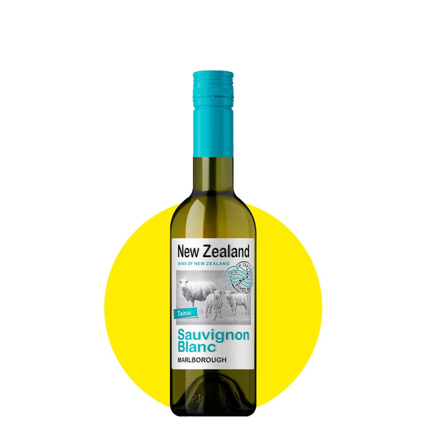 Вино "Tainui Marlborough Sauvignon Blanc" біле сухе 0,375л 13%