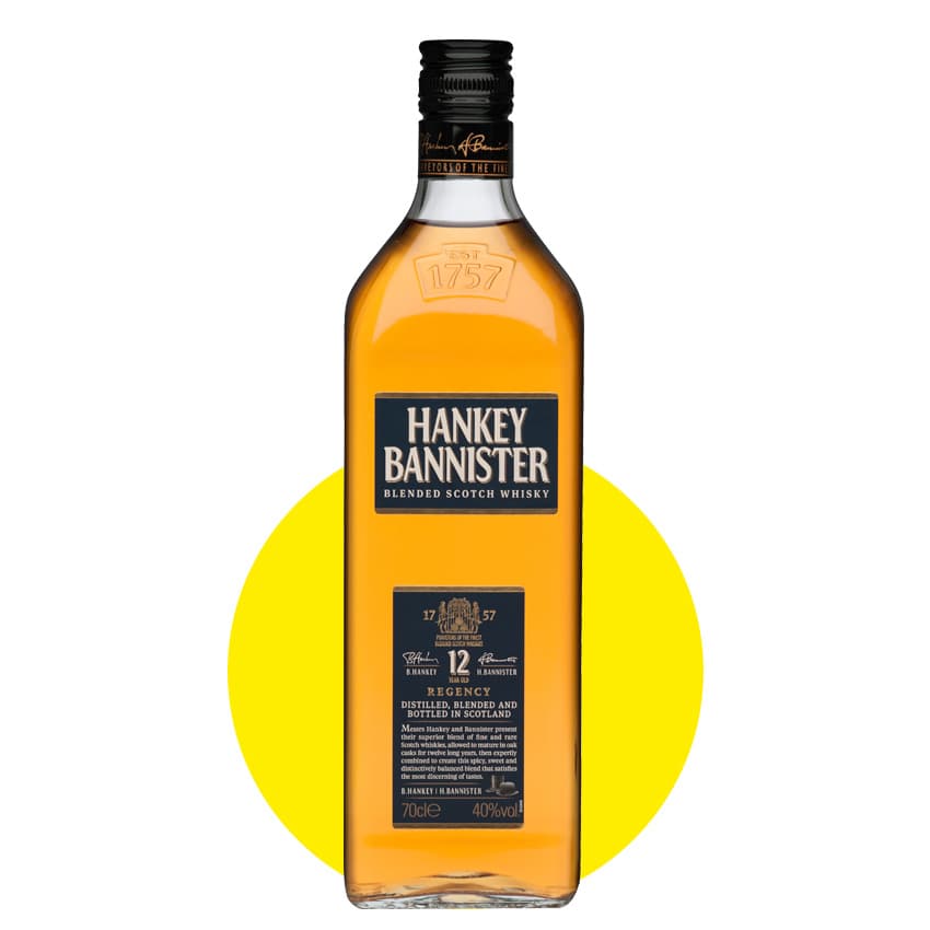 Віскі "Hankey Bannister" 12 років 0,7л 40%
