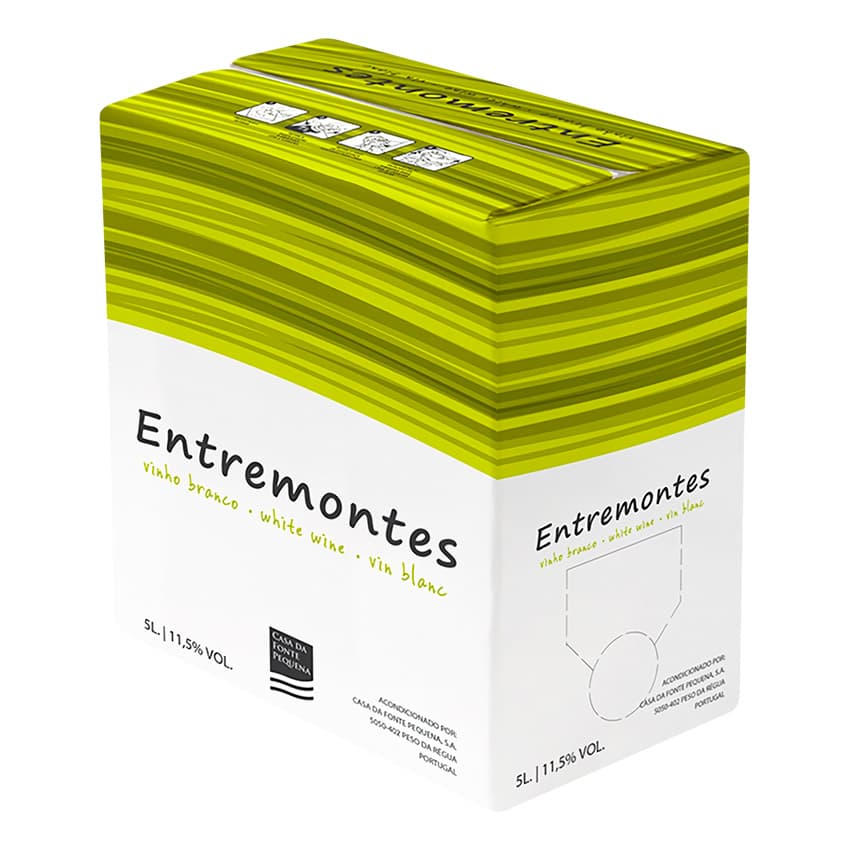 Вино "Entremonte Branco" біле сухе 5л 11,5%