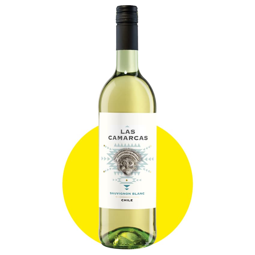 Вино "Las Camarcas Sauvignon Blanc" біле сухе 0,75л 12,5%