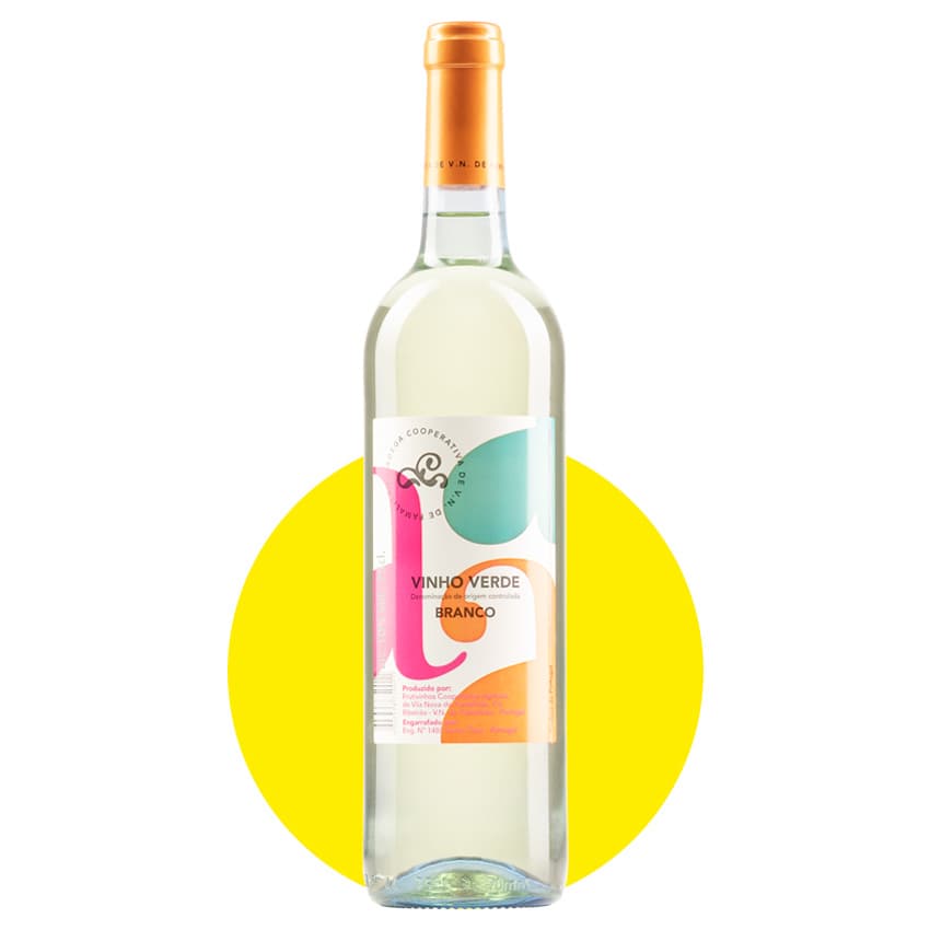 Вино "Adega Cooperativa de Famalicao Vinho Verde Branco" біле напівсухе 0,75л 10%