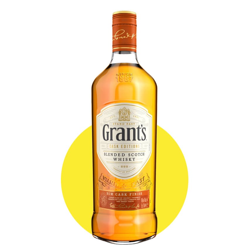 Віскі "Grants" Rum Cask 0,7л 40%