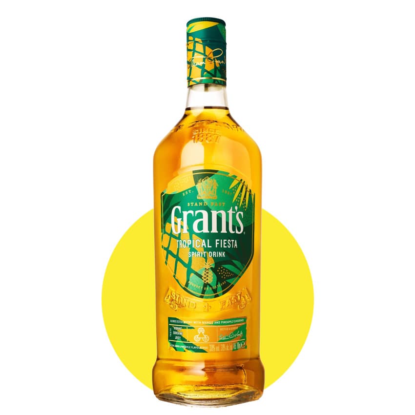 Напій алкогольний на основі віскі "Grants" Tropical Fiesta 0,7л 30%