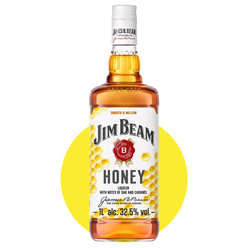 Лікер міцний "Jim Beam" Honey 1л 32,5%