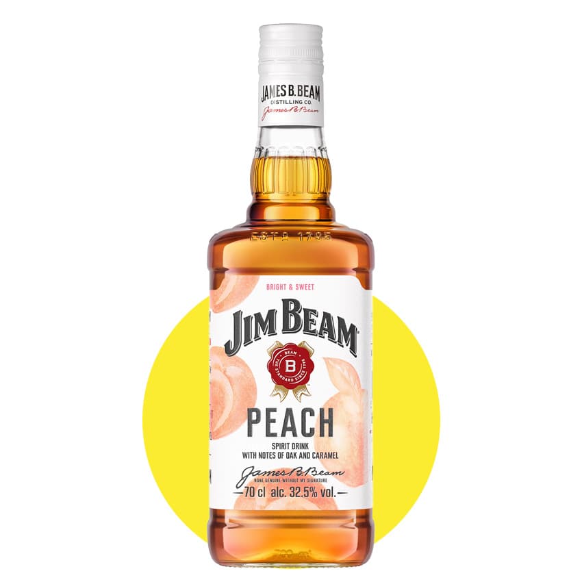Лікер міцний "Jim Beam" Peach 0,7л 32,5%