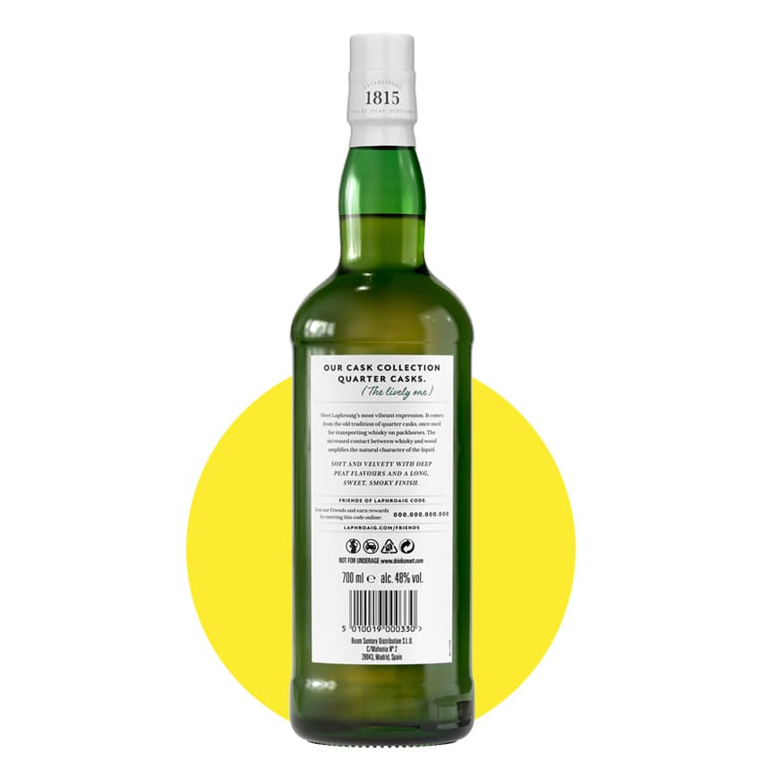 Віскі "Laphroaig" Quarter Cask 0,7л 48%