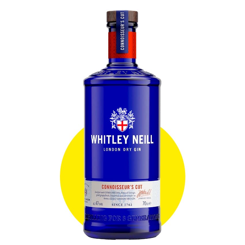 Джин "Whitley Neill Connoisseur's Cut London Dry" 0,7л 47%