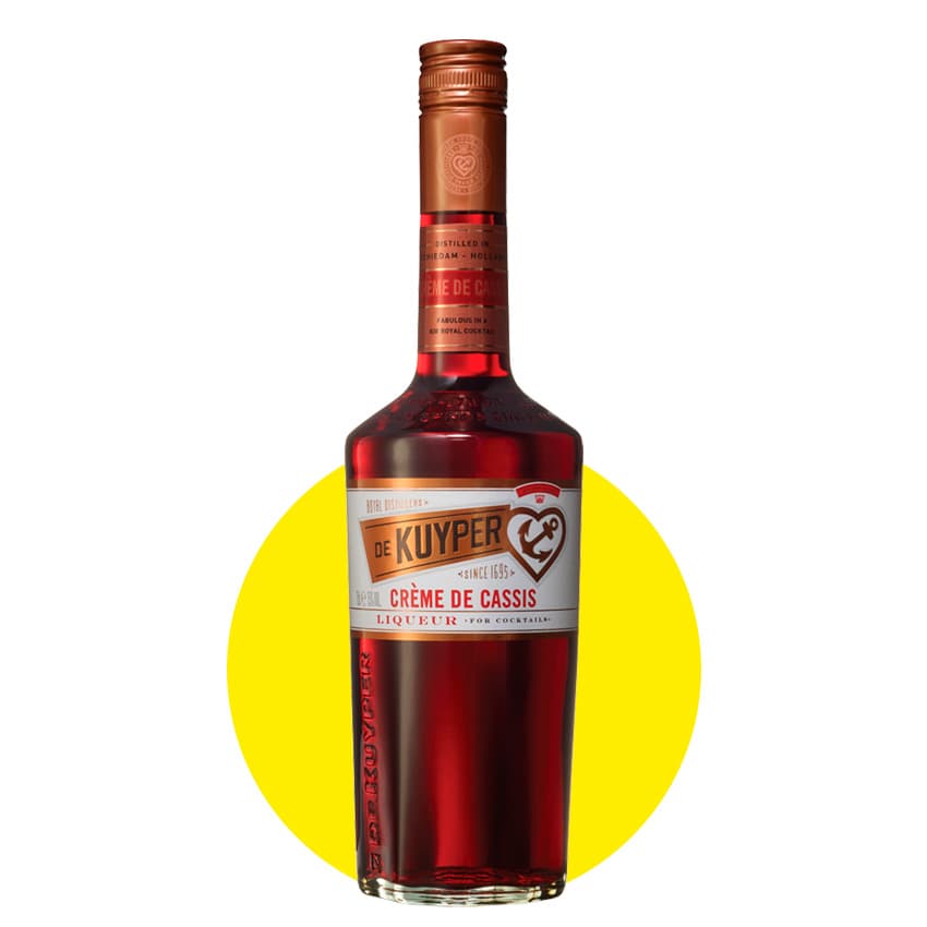 Лікер "De Kuyper Creme de Cassis" чорна смородина 0,7л 15%
