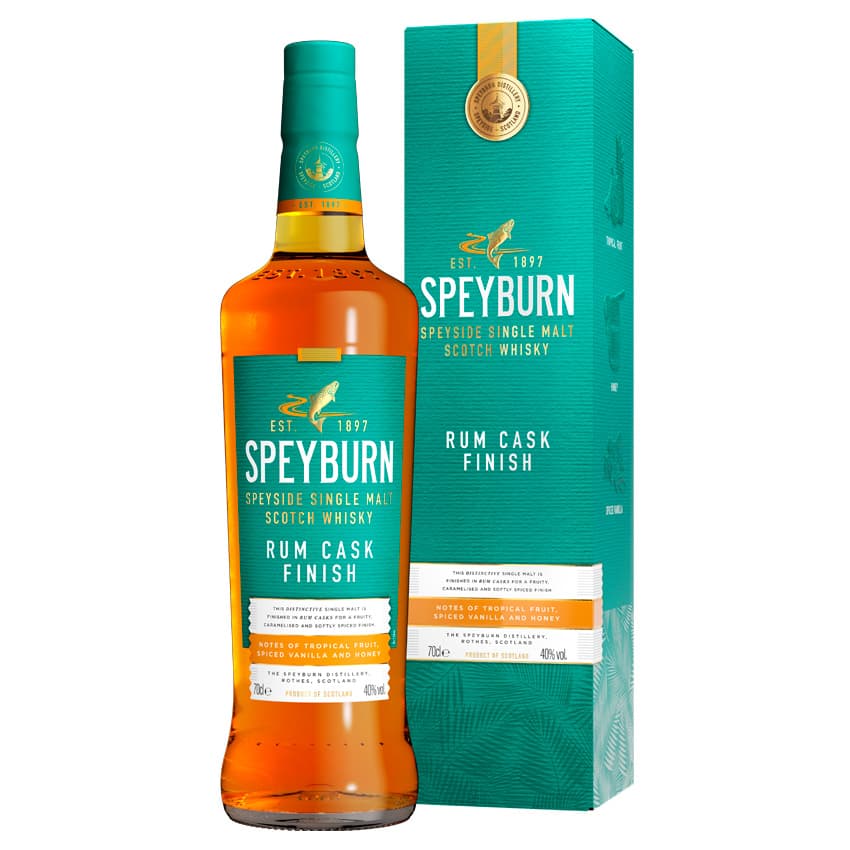 Віскі "Speyburn Rum Cask Finish" (коробка) 0,7л 40%