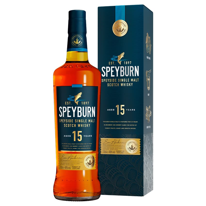 Віскі "Speyburn" 15 років (коробка) 0,7л 46%