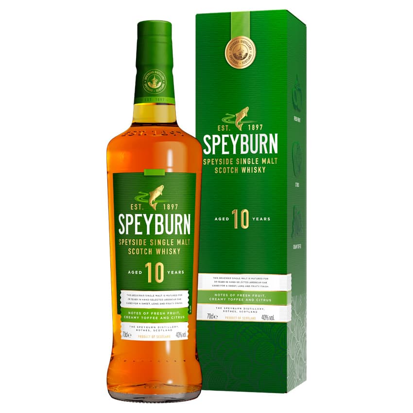 Віскі "Speyburn" 10 років (коробка) 0,7л 40%