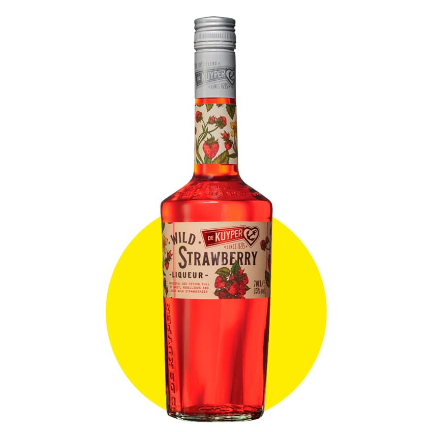 Лікер "De Kuyper Wild Strawberry" полуниця 0,7л 23%