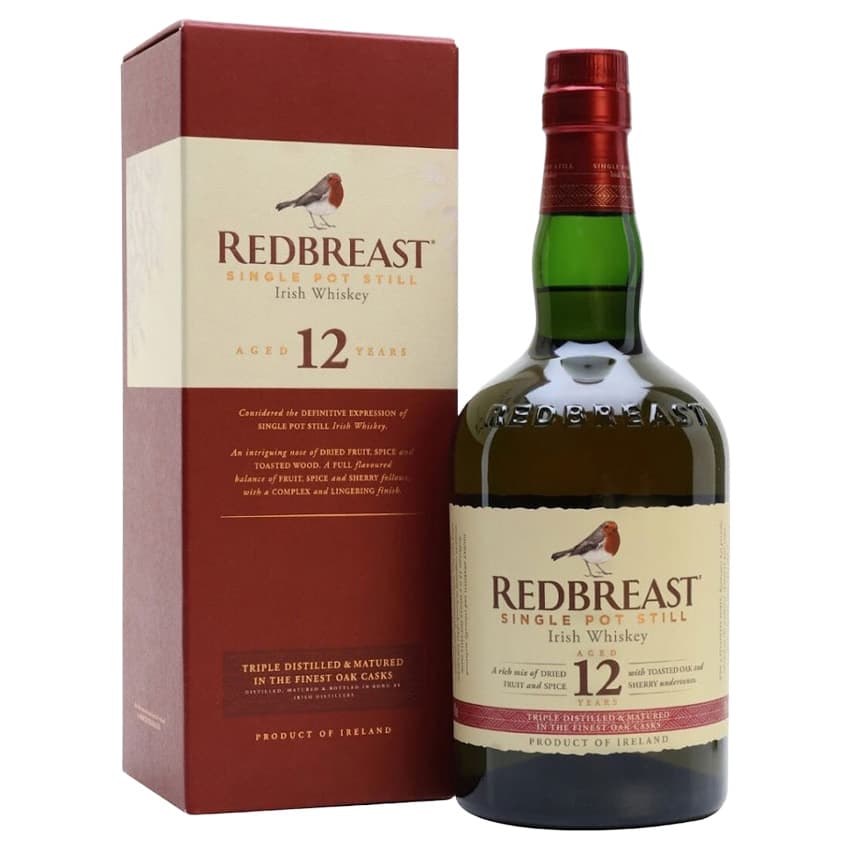 Віскі "Redbreast" 12 років 0,7л 40%