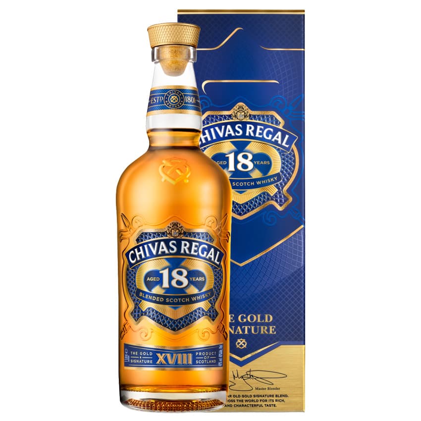 Віскі "Chivas Regal" 18 років 1л 40%