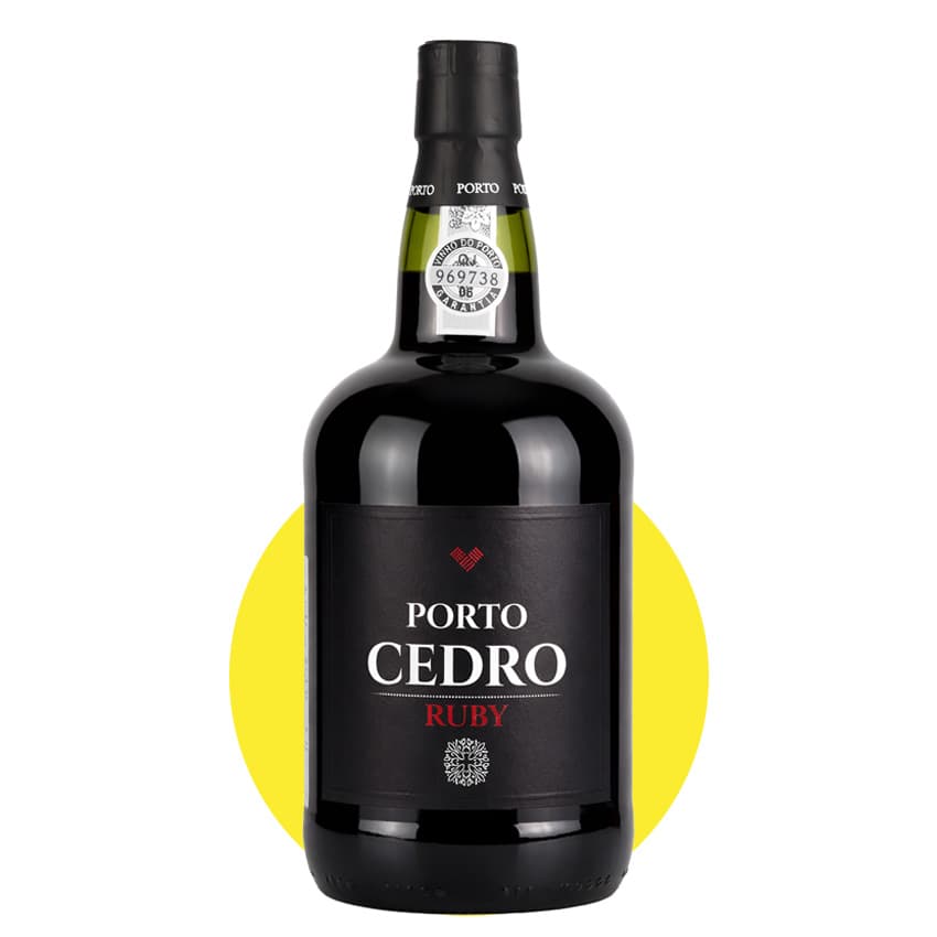 Вино Портвейн "Cedro Ruby" червоне солодке 0,75л 19%