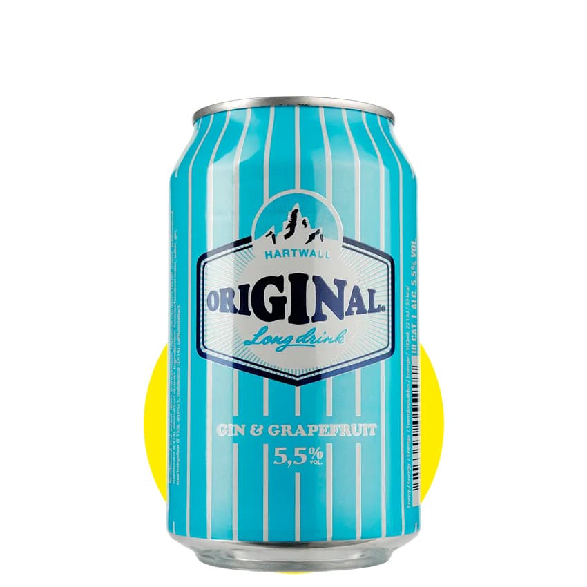 Напій с/а "Original Long Drink Gin Grapefruit" 0,33л 5,5% з/б
